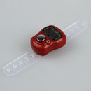 Mini LCD Electronic Digital Display Finger Hand Tally Counter Counting -Red P9F4