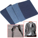 4Pcs Self Adhesive Denim Jeans Patches for Clothes Bags Repairing Sew DIY Hot