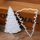 DIY Christmas Tree Metal Cutting Dies Scrapbooking Paper Cards Craft Stencil  3C