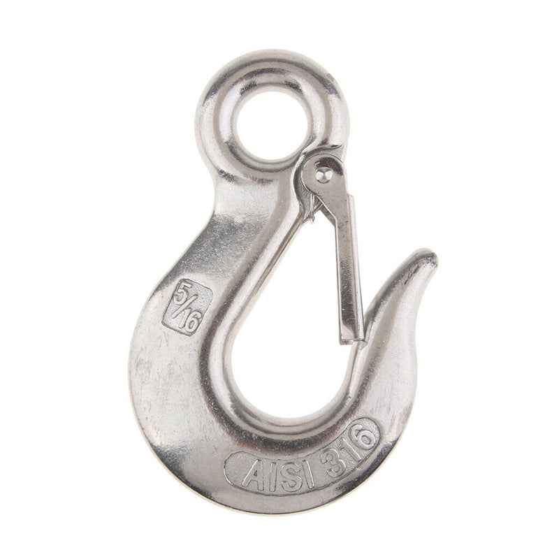 5/16" Clevis Slip Hook With Safety Latch
