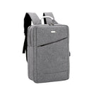 Usb Charging Laptop Canvas Backpack For 15.6 Inch Notebook Bags Waterproof