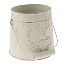 British Style Garden Small Metal Tin Plant Flower Hanging Planter Pot Box