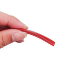 2PCS 5m Red Car Door Moulding Rubber Scratch Protector Strip Edge Guard Trim