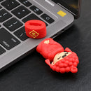 32GB Usb Flash Drive Cute Portable U Disk Novelty Red Chinese Couple Gift