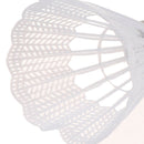 12Pcs White Badminton Plastic Shuttlecocks Indoor Outdoor Gym Spo Cy