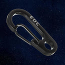 Outdoor Metal Hanging Buckle Keychain Keyring Clip Carabiner Survival EDC Tools