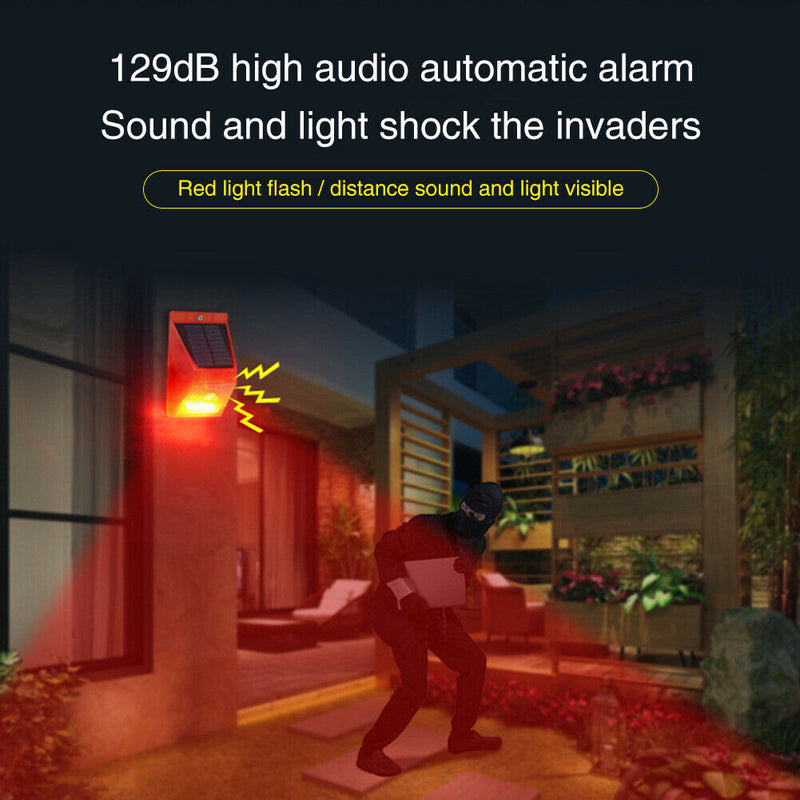 Security Lighting LED Solar Lamp Remote Control Outdoor Waterproof Motion Sensor