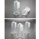 Pets Finger Toothbrush for Dog Cat Clear Silicone Tooth Hygiene Brushes
