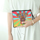 DIY Elephant Special Shaped Diamond Painting Wristlet Clutch Zipper Wallet