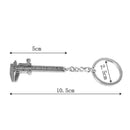 Useful Tool Mini Keyring Slider Slides Vernier Caliper Pendant Key Chain Ch C4I1