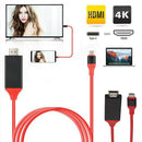 USB-C Type C to HDMI Cable AV TV Adapter USB 3.1 Plug And Play 4K HD Video Nw