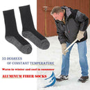 35 Degrees Aluminized Fibers Socks for Men Women Casual Sports Warm Socks