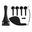 Violin Tailpiece Chinrest Endpin Pegs Violin DIY Parts Accessories  4:4
