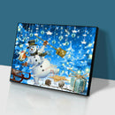 DIY Full Drill Diamond Painting Mosaic Picture Bead Art (5546 Big Snowman)
