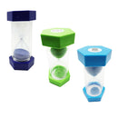 20 Minutes Plastic Sand Timer Hourglass Kitchen Tea Coffee Clock - Skyblue