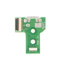 9x Conductive Rubber Pad for Sony PS4 Controller w/ USB Charging Port Board