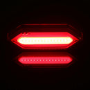 LED USB Rechargeable COB Bike Tail Lamp Safety Warning Bicycle Rear Light
