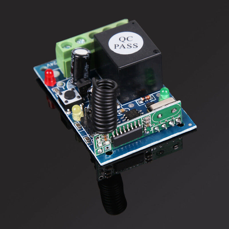433MHz DC12V 1 Channel Learning Code Wireless Remote Control Relay Mode A