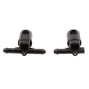 1 Pair Windshield Wiper Spray Jet Washer Fluid Nozzle for Opel Buick