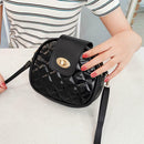 Fashion Women Mini Messenger Bag PU Leather Shoulder Bag Female Shell Purse