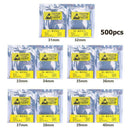 500pcs 0.9mm 31-40mm Rubber O-Ring Watch Back Seal Gasket Watch Repair Tool