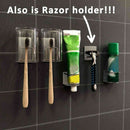 Adhesive Hooks Wall Hooks Hanger Deluxe Razor Holder for Shower-Hook Hanger