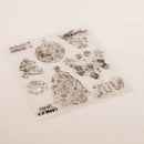 Silicone Clear Stamp Transparent Rubber Stamps DIY Scrapbook Christmas gift â„–[