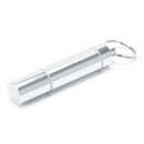 Aluminium alloy Survival Waterproof Keychain Pills Case Medicine Container OZ
