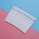 12Pcs/Set White Circular Paper Fan White Paper Folding Advertising Group Di F6A1