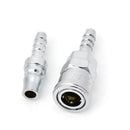 2 Pcs Pneumatic Air Line Hose Quick Release Coupler Connectors Compressor 8mm
