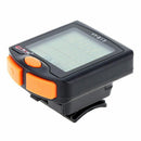 Road Bike Bicycle Cycle Computer Digital Odometer Speedometer KMH Backlight