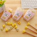 12pcs/Box Popcorn Box Eraser Children Kids School Stationery Student 2019 P B7H3