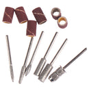 6 Pcs Nail Art Grinding Drill Bits Electric Manicure Machine Carbide Bullet  Gw