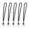 5pcs Whistle Wrist Strap Lanyard Hanging Rope Belt for Training Coaches