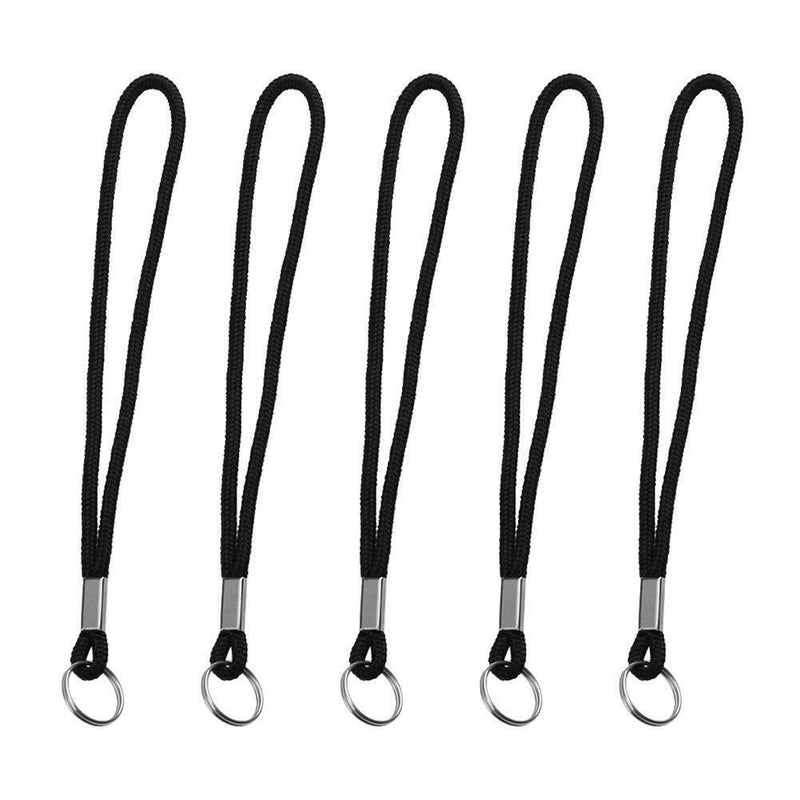 5pcs Whistle Wrist Strap Lanyard Hanging Rope Belt for Training Coaches
