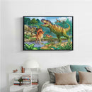 5D DIY Full Drill Diamond Painting Dinosaur Cross Stitch Embroidery Mosaic