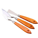 Stainless Steel Painting Scraper Set Art Tools Sculpt Mixed School Reusable