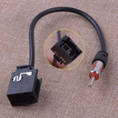 Radio FM Aerial 1-Pin Antenna Adapter Connector Wire Harness Plug fit for Volvo