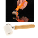 2 Pcs Wallpaper Seam Roller Hand Pressure Roller Home Decoration DIY Tool