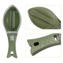 Fish Scale Planer Tool Piece Scraping Set Scale Three Scraper - Plastic 3YGS