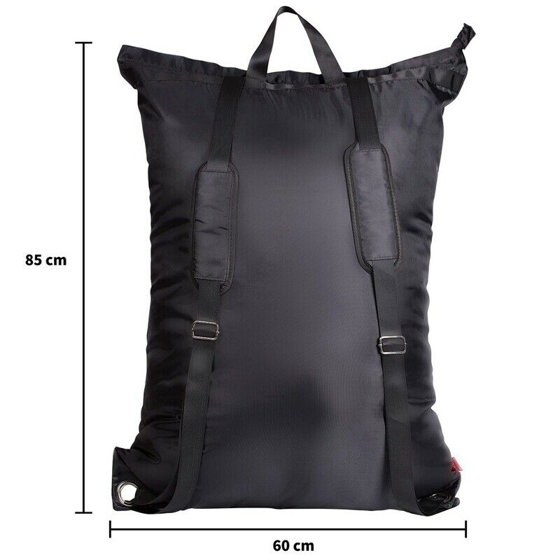 Large Laundry Bag 24 inch X34 inch with Zipper, College Laundry Backpack wi U6Y5