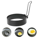 Nonstick Stainless Steel Handle Round Egg Ring Shaper Pancake Mould Mold Kitc OZ