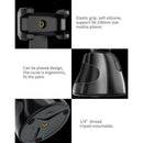 Smartphone Gimbal 360 Rotation for Vlog Video Record Face  Black