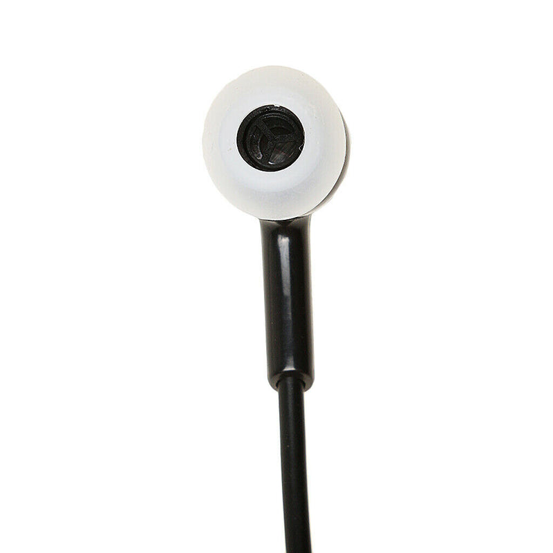 Lavalier Lapel Clip-on Microphone for Smartphones PC Audio Recording Black