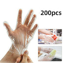 200pcs Disposable Gloves Restaurant Home Service Catering Hygiene Deluxe