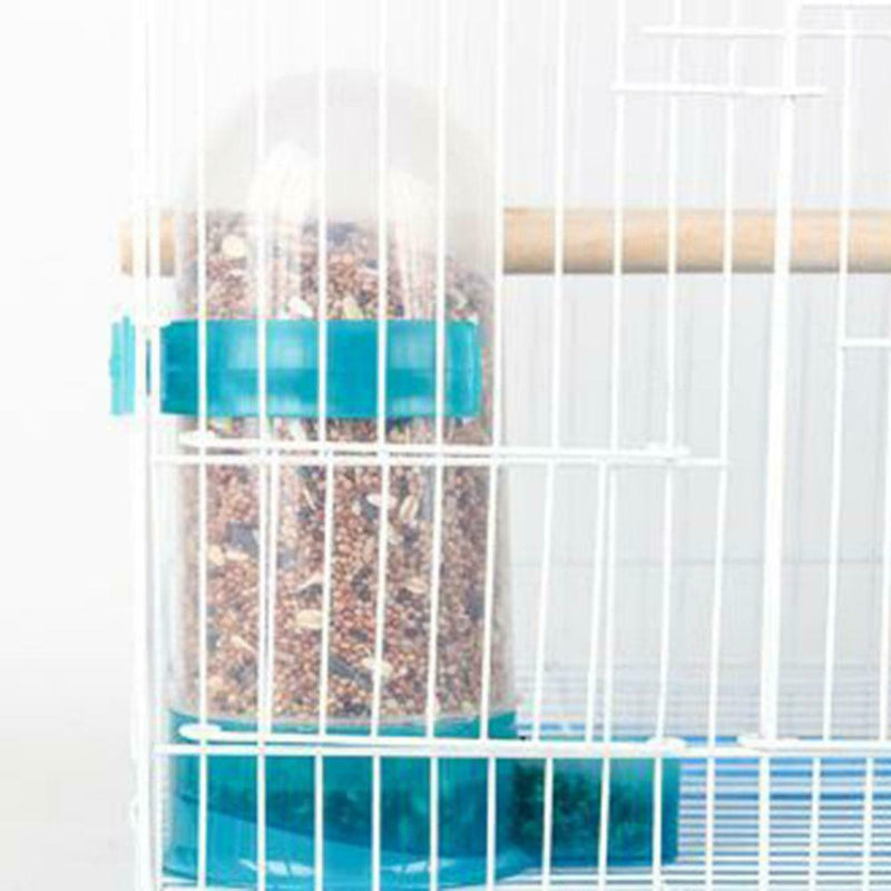 Parrot  Bird Water Food Feeder Parrot Canary Automatic Feeding Drink Dispenser