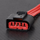 1J0973775A MAF Mass Air Flow Sensor 5 Pin Connector Plug fit for VW Golf Hf