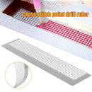 408 Holes DIY Diamond Painting Tools Round Drill Ruler Cross Stitch (141)