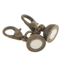 10pcs 8mm Ball Magnetic Clasp with Lobster Clasp Connector Jewelry Findings