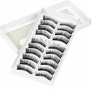 10 pairs eyelashes false eyelashes natural beauty makeup eyelashes - F-5